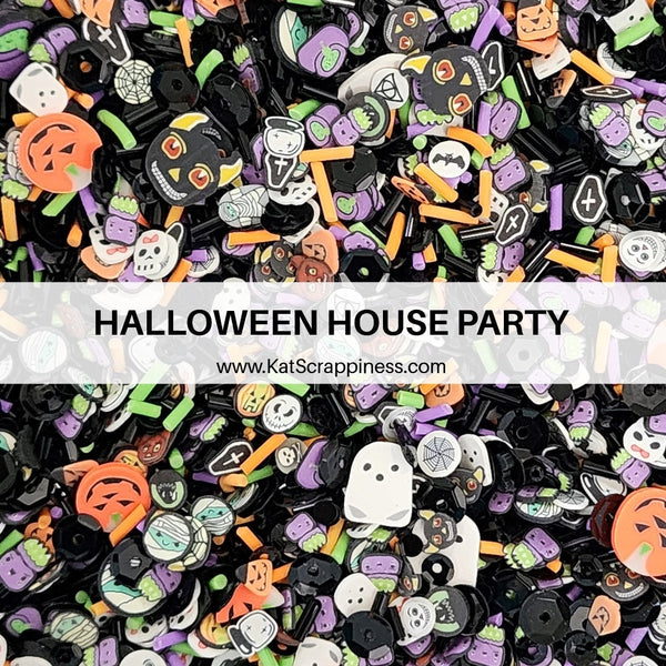 6x8.5 Scary Halloween Party Designer Pattern Paper