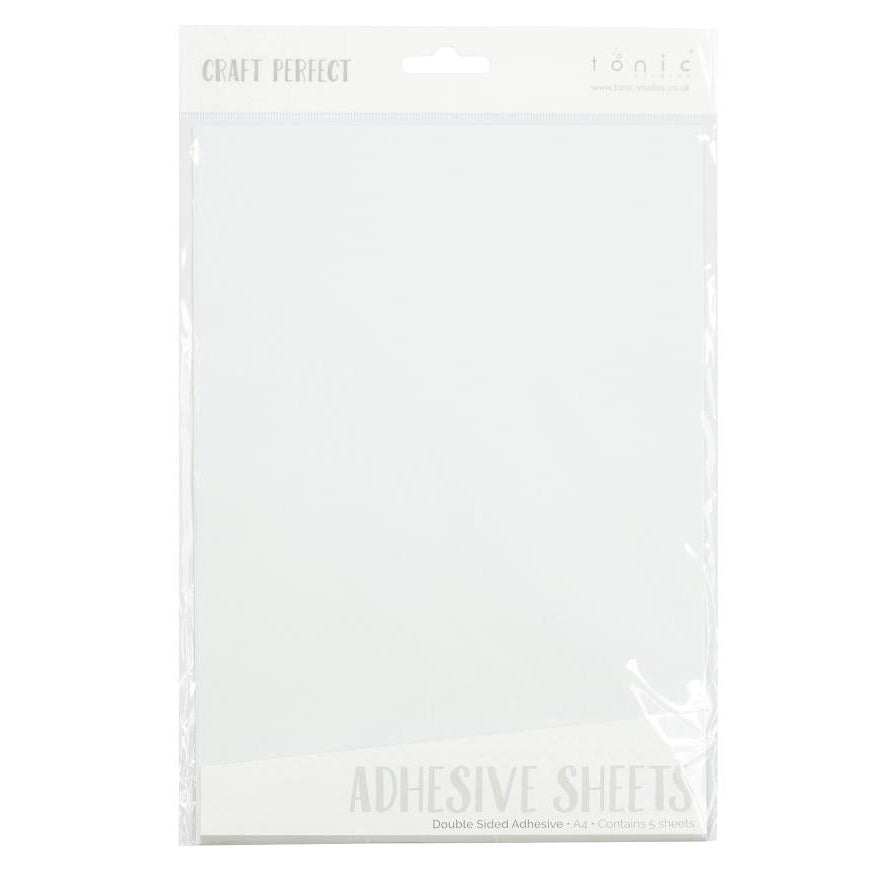 Craft Perfect Double-Sided A4 Adhesive Sheets 5/Pkg