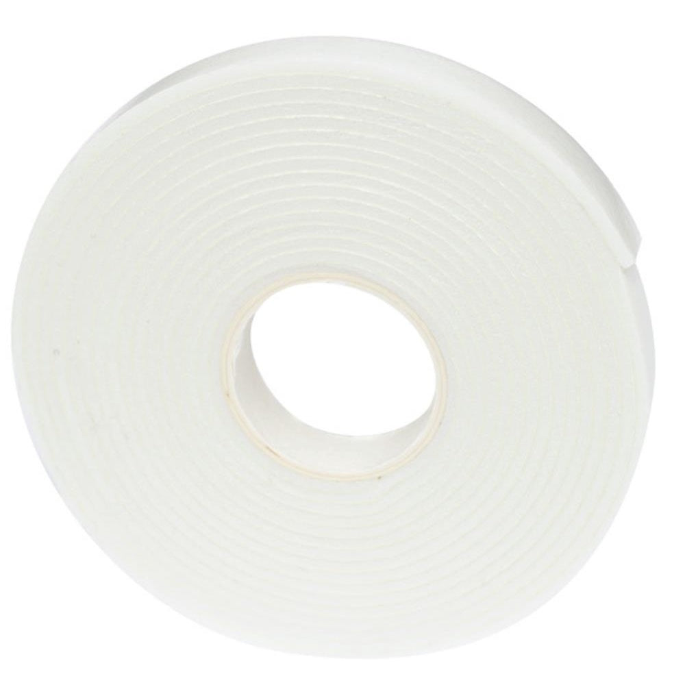 Sticky Thumb Double-Sided Foam Tape 3.94 Yards White, 0.50"X2mm