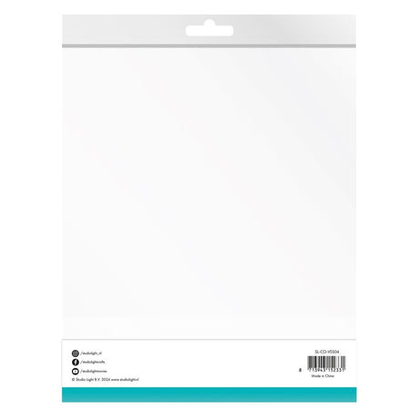 Studio Light Essentials Vellum Sheets 10/Pkg Nr. 04, White