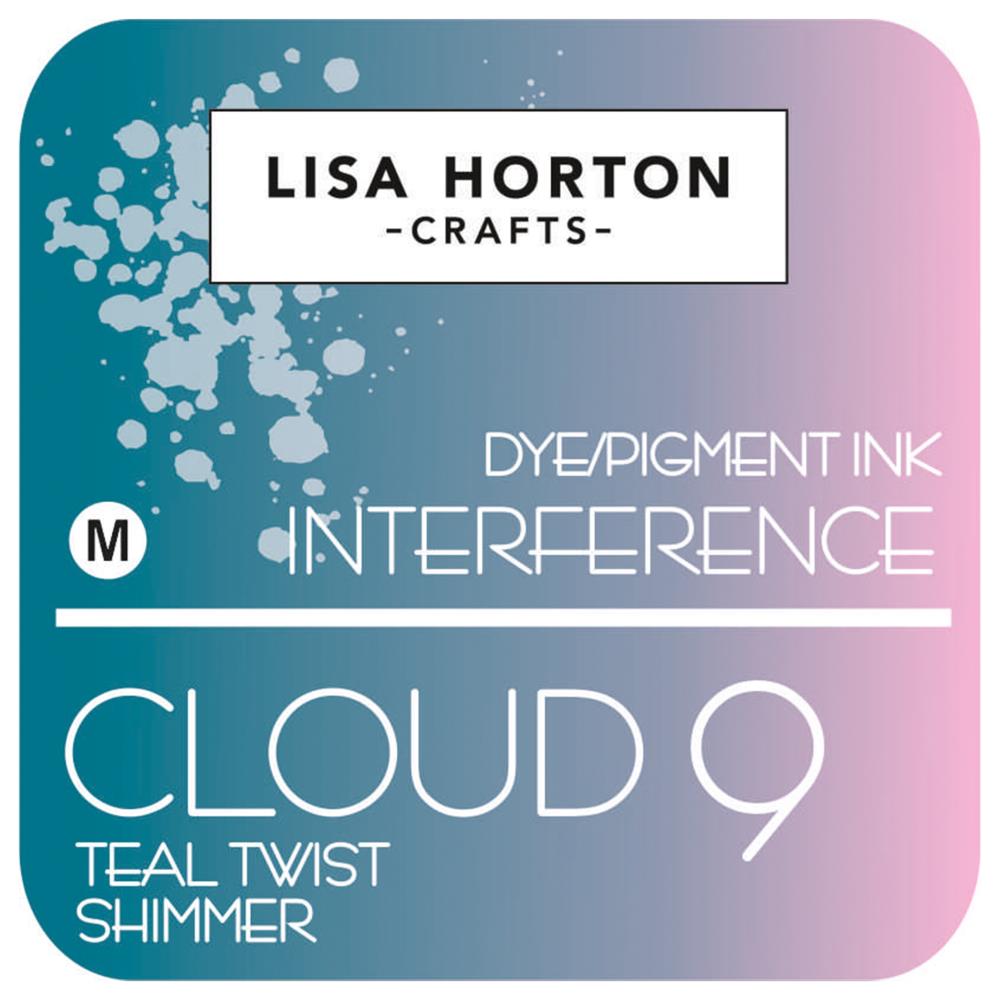 Lisa Horton Crafts Cloud 9 Shimmer Interference Ink Pad - Teal Twist Shimmer