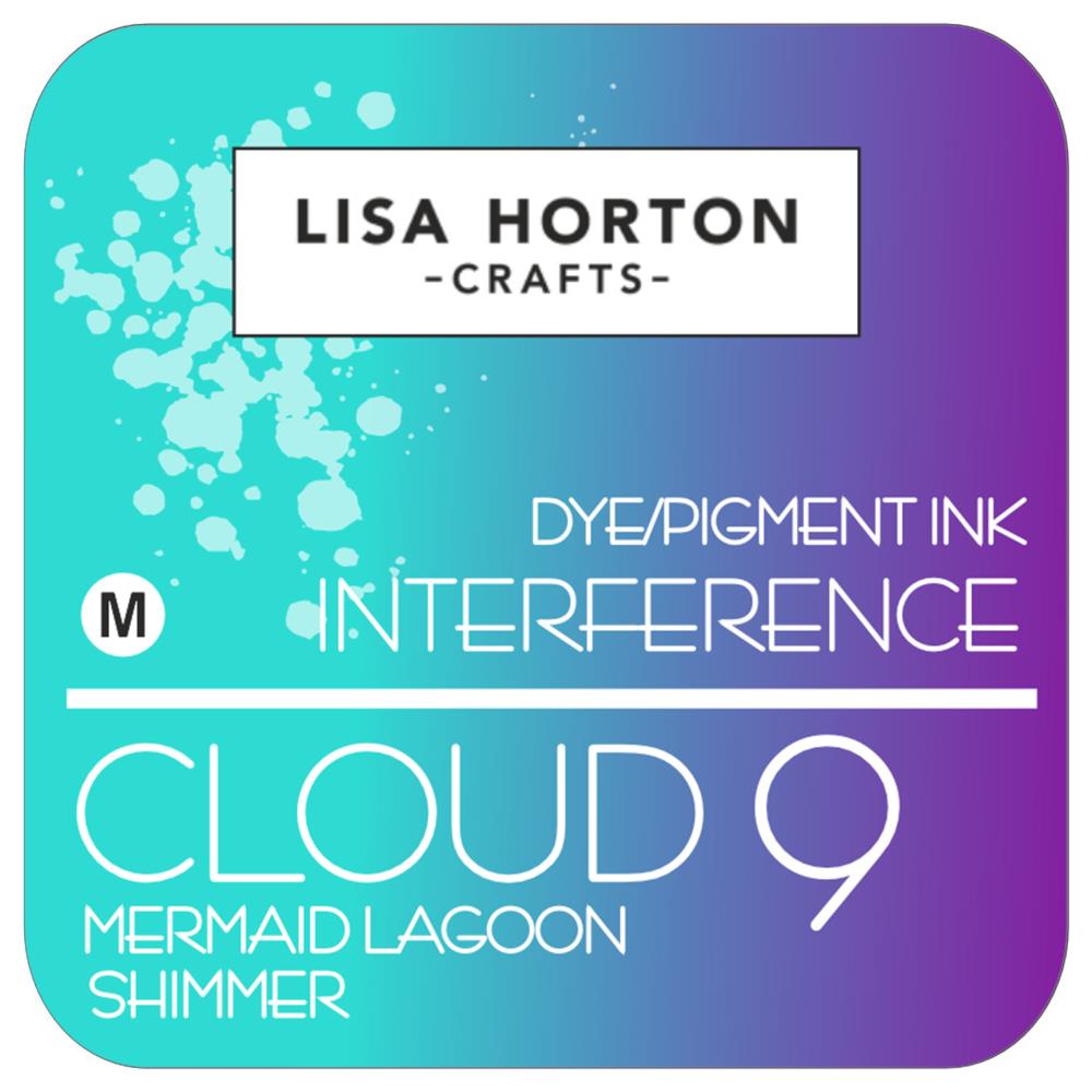 Lisa Horton Crafts Cloud 9 Shimmer Interference Ink Pad - Mermaid Lagoon Shimmer