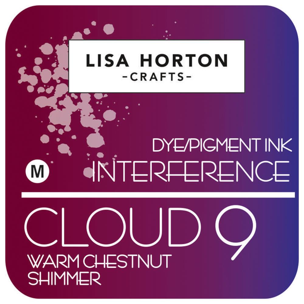 Lisa Horton Crafts Cloud 9 Shimmer Interference Ink Pad - Warm Chestnut Shimmer