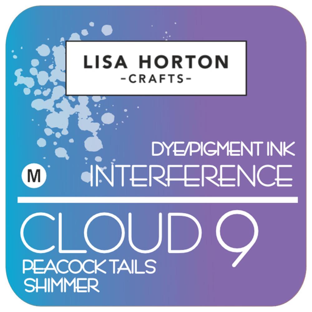 Lisa Horton Crafts Cloud 9 Shimmer Interference Ink Pad - Peacock Tails Shimmer