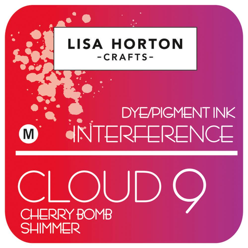 Lisa Horton Crafts Cloud 9 Shimmer Interference Ink Pad - Cherry Bomb Shimmer