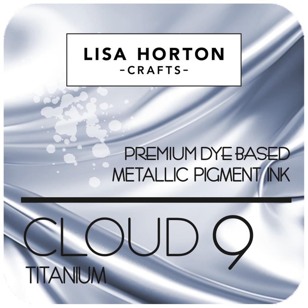 Lisa Horton Crafts Cloud 9 Metallic Ink Pad - Titanium