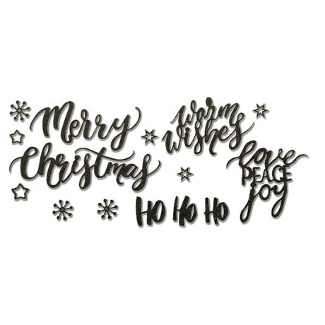 Merry Christmas Chipboard Embellishments