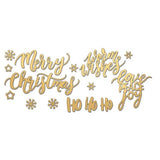 Merry Christmas Chipboard Embellishments - Holiday Release!