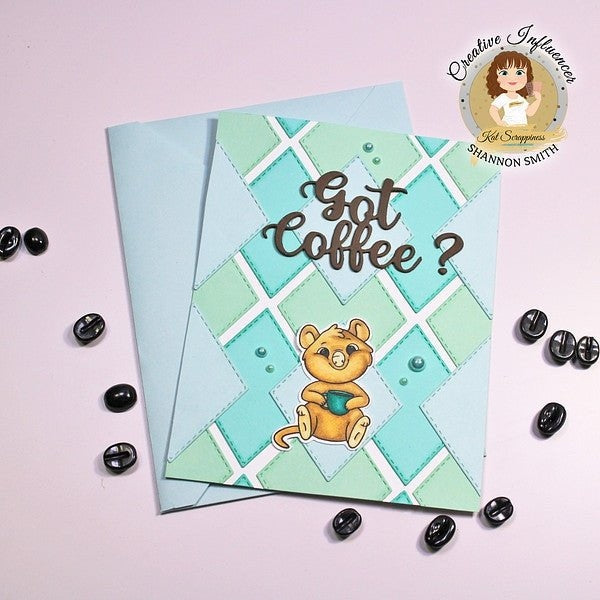 Coffee Quokka Stamp Set