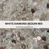 White Diamond Sequin Mix