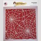 Spiderweb 6x6 Stencil -