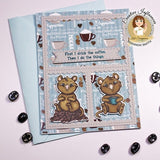 Coffee Quokka Stamp Set