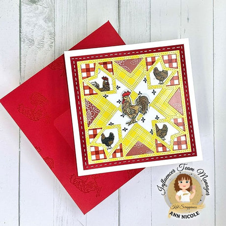 Kim's Stitched Snowflake Quilt Craft Die -