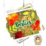 Autumn Elegance Faux Glitter 6x6 Paper Pad