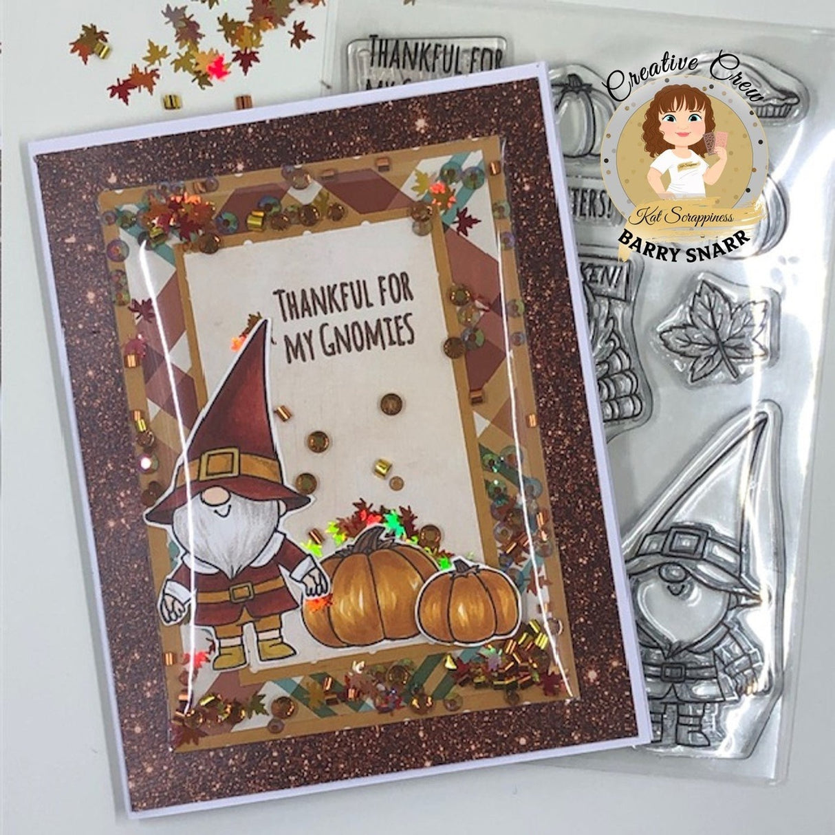 Thanksgiving Gnome Stamp Set