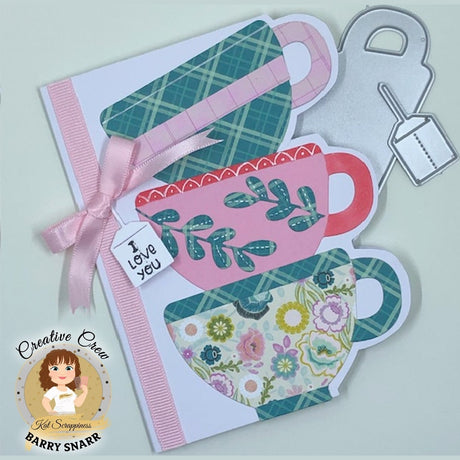 Cuppa Love Shaker Card Craft Dies