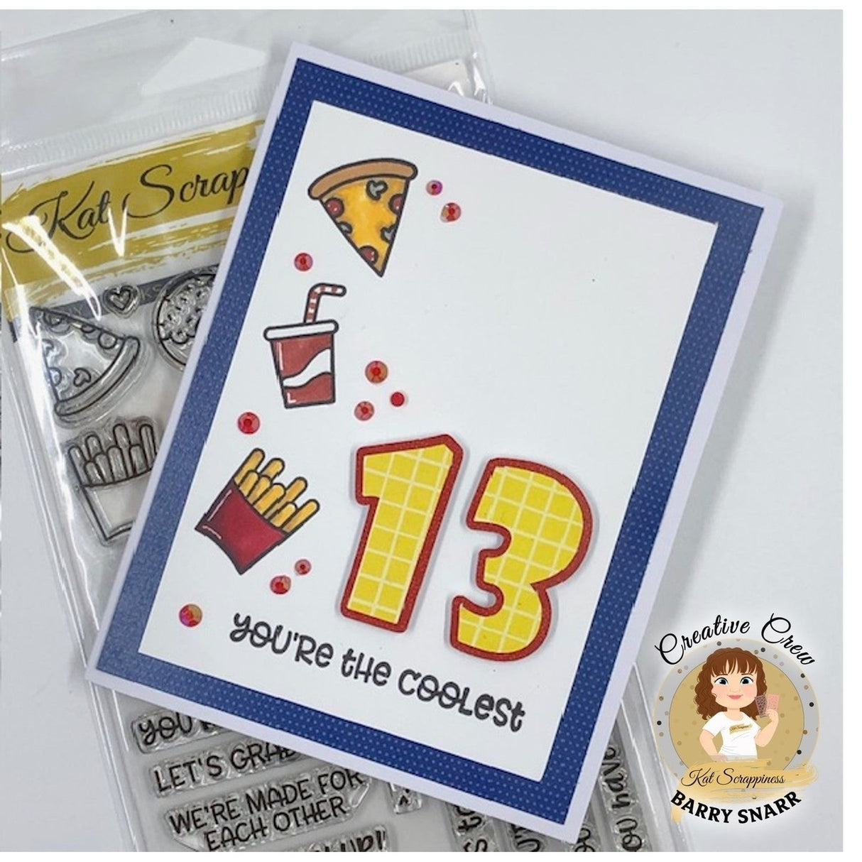 Punny Snacks Stamp Set - CLEARANCE!