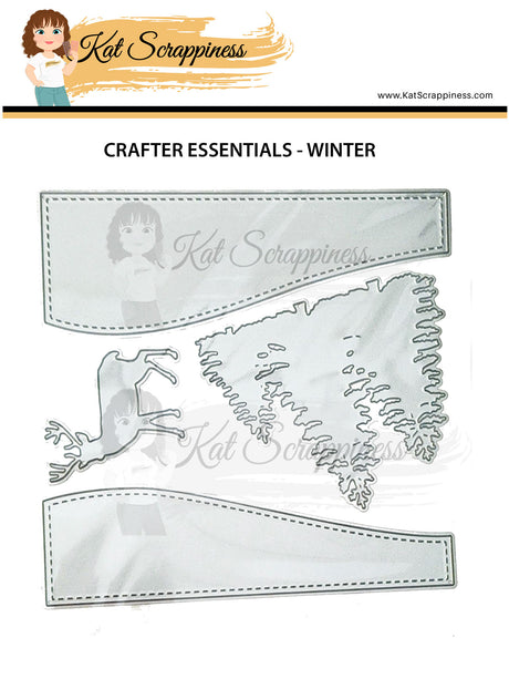 Crafters Essentials - Winter Edition Craft Dies