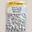 6mm Crystal Clear Flower Blossom Sequins