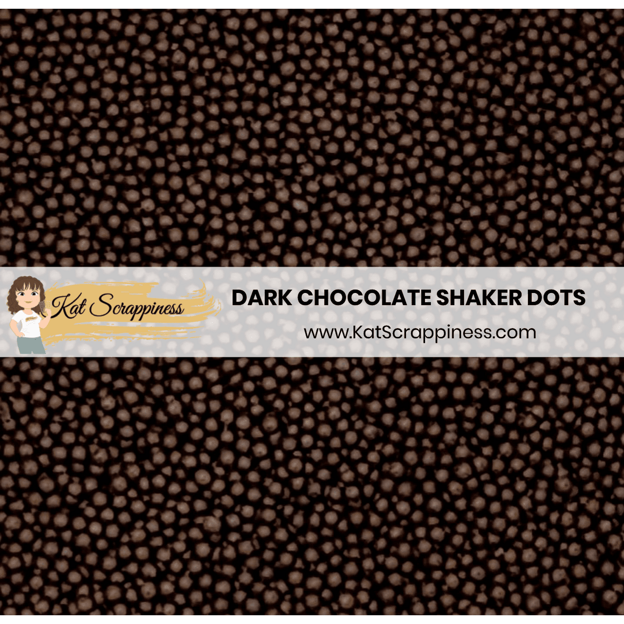 Dark Chocolate Shaker Dots - New Release!