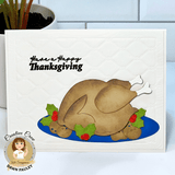 Holiday Turkey Dinner Craft Dies - Holiday Release!