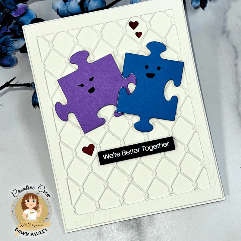 We Go Together Puzzle Craft Dies