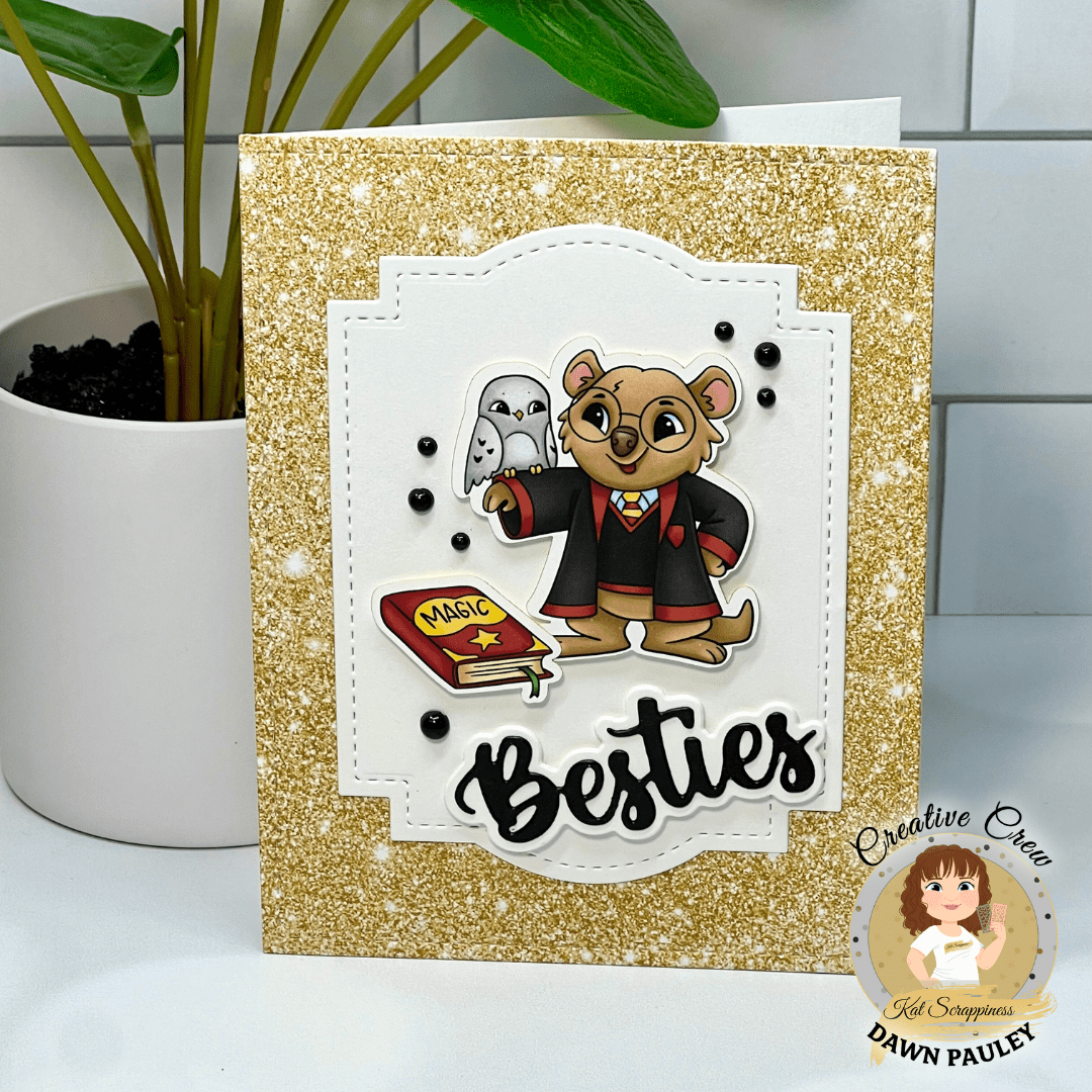 "Besties" Shadow Sentiment Craft Die