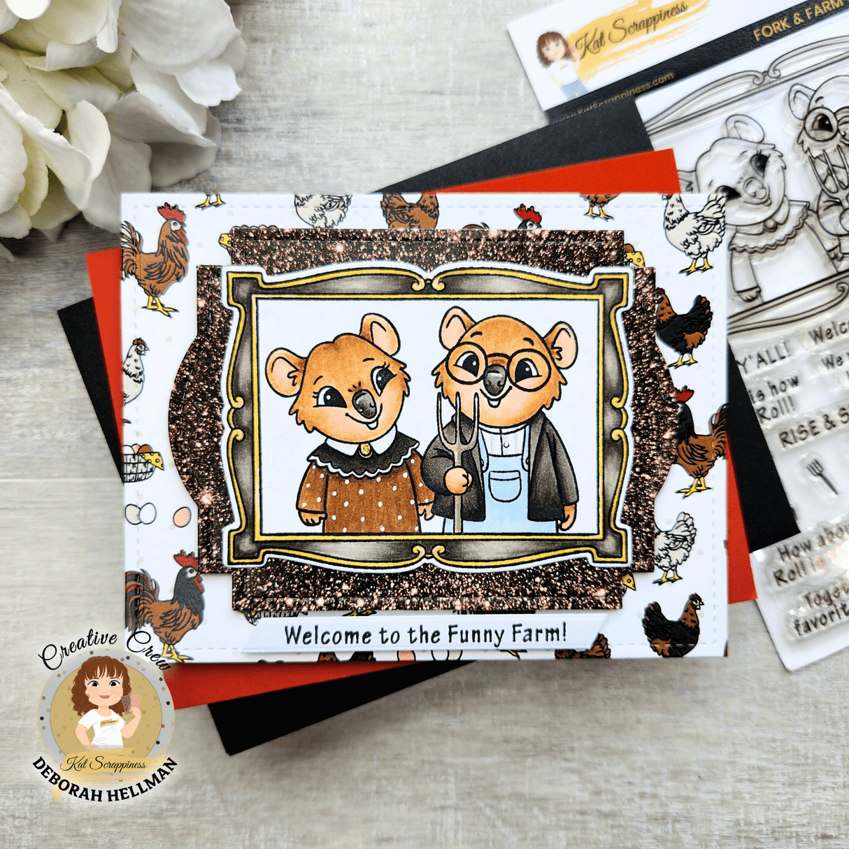 Fork & Farm Quokka Stamp Set