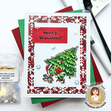 XL Christmas Faux Glitter 6x6 Paper Pad