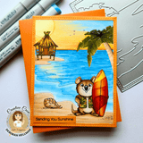 Summer Quokka Stamp Set