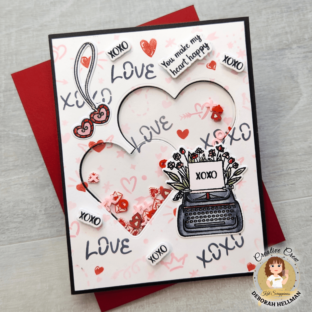 Vintage Romance 6x8 Stamp Set