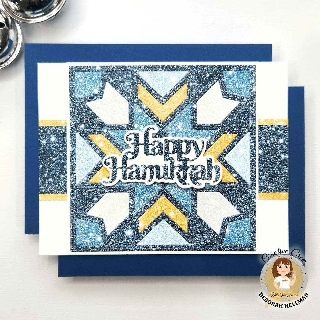 Happy Hanukkah Small Shadow Sentiment Craft Dies -