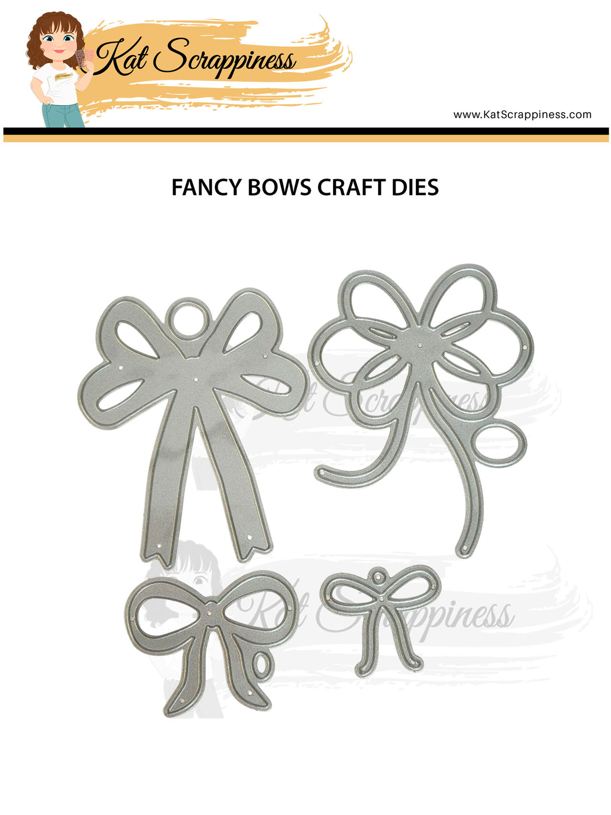 Fancy Bows Craft Dies - Holiday Release!