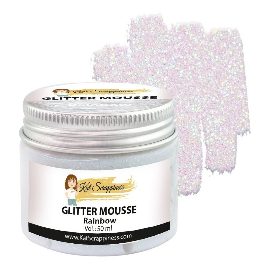 Rainbow Glitter Mousse