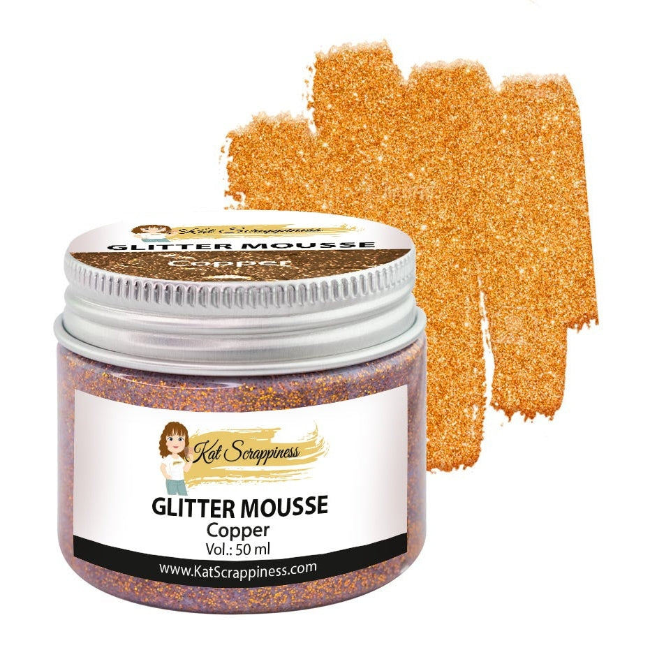 Copper Glitter Mousse