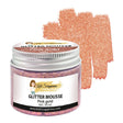 Pink Gold Glitter Mousse