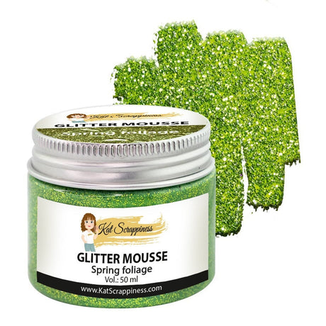 Spring Foliage Glitter Mousse