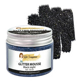 Black Night Glitter Mousse