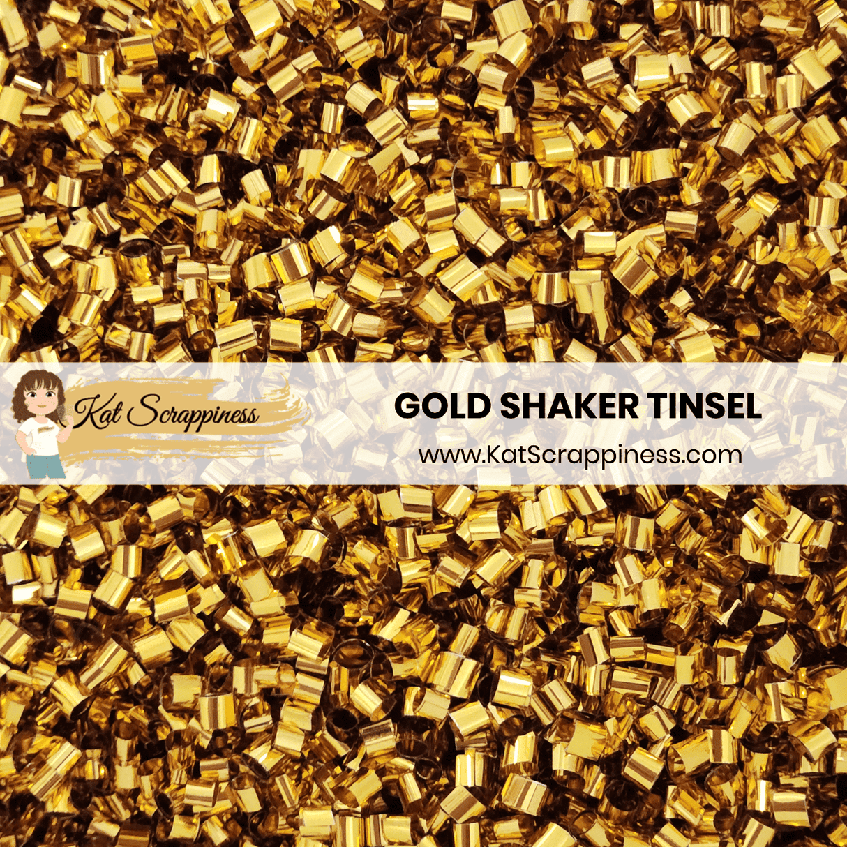 Gold Shaker Tinsel - New Release!