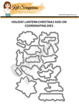 Holiday Lantern Christmas Add-On Coordinating Craft Dies