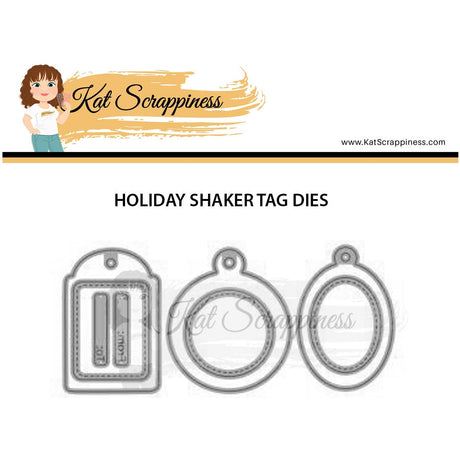 Holiday Shaker Tags Craft Dies - Holiday Release!