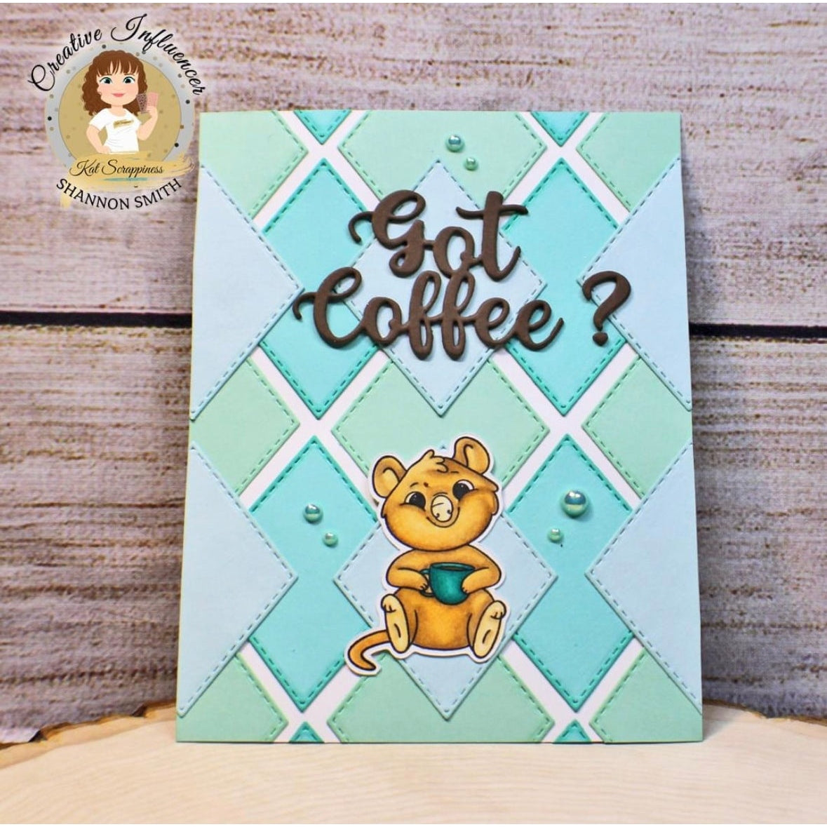 Coffee Quokka Stamp Set