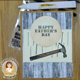 Dad's Tools - 6"X8" Layered Stamp Set - CLEARANCE - RETIRING! - CLEARANCE!