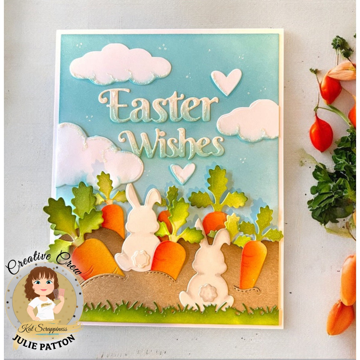 Easter Wishes and a Bushel of Bunnies Craft Dies