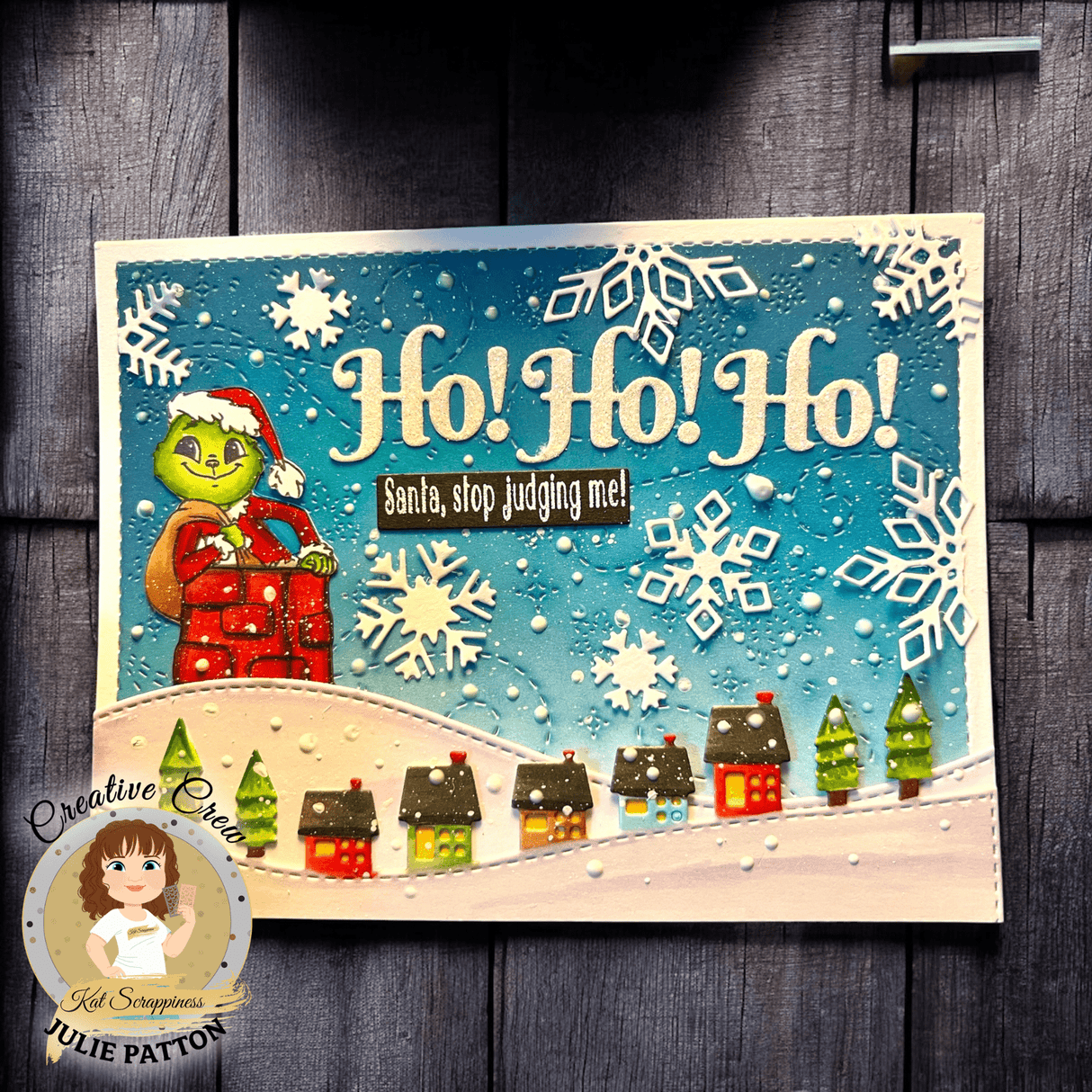 Holiday Village Border Craft Die