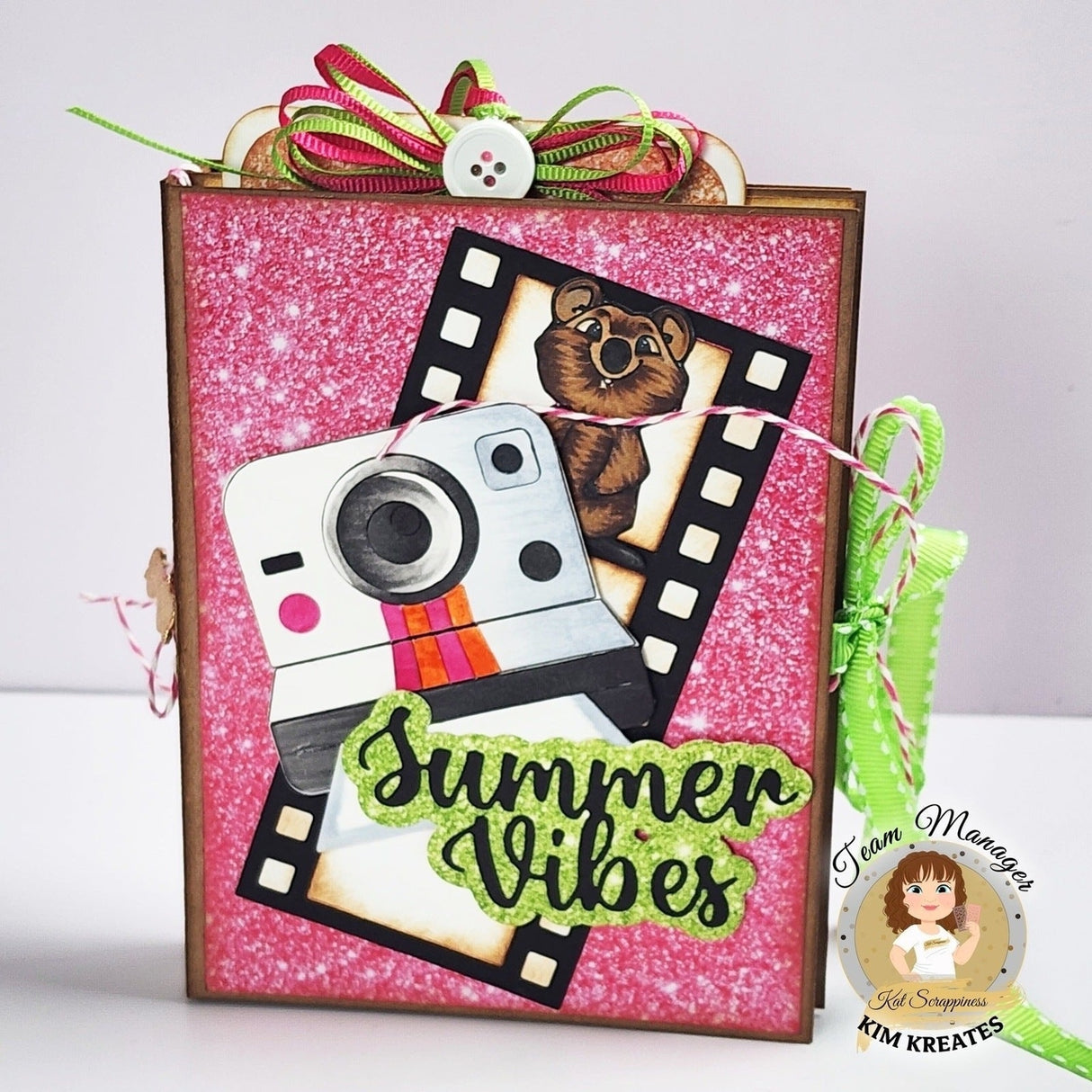 Summer Vibes Shadow Sentiment Craft Die