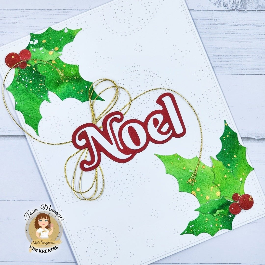 Noel Shadow Sentiment Craft Die