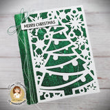 Christmas Tree Background Craft Die - CLEARANCE!