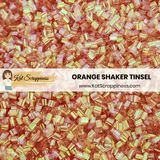 Orange Shaker Tinsel - New Release!