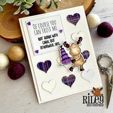 Of Course You Can Trust Me Cling Stamp by Riley & Co